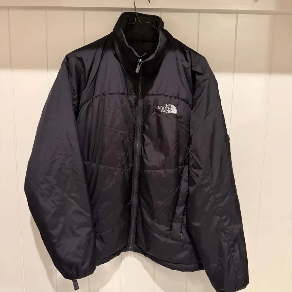 The North Face Men's Black Insulated Full Zip Puffer Jacket